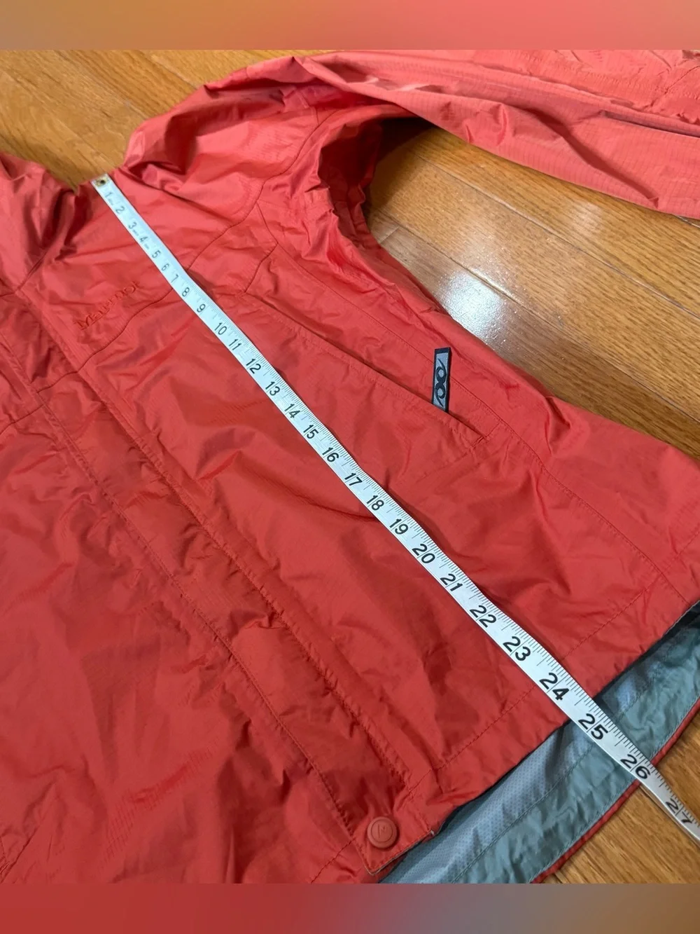 Marmot Men’s Small PreCip Rain Jacket Waterproof Hooded Shell Vented Coat Zip